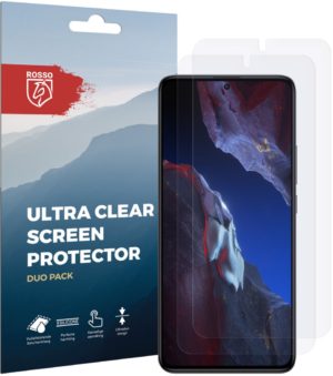 Rosso Ultra Clear Screen Protector - Μεμβράνη Προστασίας Οθόνης - Xiaomi Poco F5 Pro - 2 Τεμάχια (8719246401114) 115049