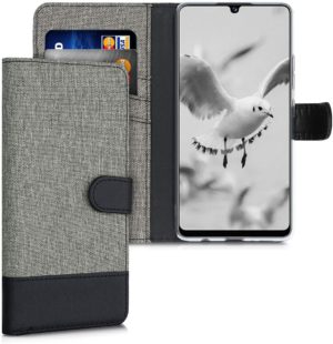 KWmobile Θήκη Πορτοφόλι Samsung Galaxy A42 5G - Grey / Black (54459.22) 54459.22