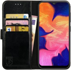 Rosso Element PU Θήκη Πορτοφόλι Samsung Galaxy A10 - Black (8719246189524) 93354