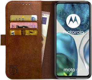 Rosso Element PU Θήκη Πορτοφόλι Motorola Moto G52 - Brown (8719246360947) 114415