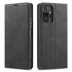 Θήκη Xiaomi Redmi Note 10 Pro/10 Pro Max FORWENW Wallet leather stand Case-black MPS15193