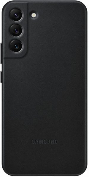 Official Samsung Leather Cover - Δερμάτινη Θήκη Samsung Galaxy S22 Plus 5G - Black (EF-VS906LBEGWW) 13018237