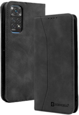 Bodycell Θήκη - Πορτοφόλι Xiaomi Redmi Note 11 / 11S - Black (5206015005091) 04-00977