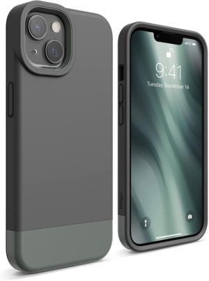 Elago Θήκη Glide - Apple iPhone 13 - Dark Gray / Light Green (ES13GL61-DGLGR) ES13GL61-DGLGR