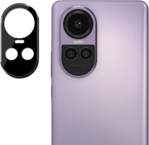 Techsuit Full Camera Tempered Glass - Αντιχαρακτικό Γυαλί Προστασίας για Φακό Κάμερας - Oppo Reno10 Pro - Black (5949419074316) 117105