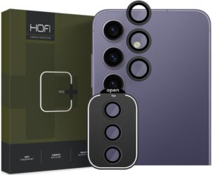 Αντιχαρακτικό Γυαλί Προστασίας για Φακό Κάμερας - Samsung Galaxy S24 Plus - Hofi Camring Pro+ - Black (9319456608281) 117970