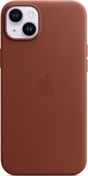 Official Apple Leather Case - Δερμάτινη Θήκη με MagSafe Apple iPhone 14 Plus - Umber (MPPD3ZM/A) 13019963