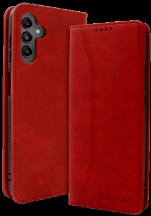 Bodycell Θήκη - Πορτοφόλι Samsung Galaxy A04s - Red (5206015017896) 04-01071