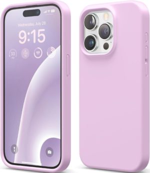 Elago Silicone Case - Premium Θήκη Σιλικόνης Apple iPhone 15 Pro - Light Lilac (ES15SC61PRO-LLIL) ES15SC61PRO-LLIL