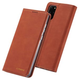 Θήκη Samsung Galaxy S20 Plus LC.IMEEKE LC-002 Leather Wallet Stand-brown MPS14242