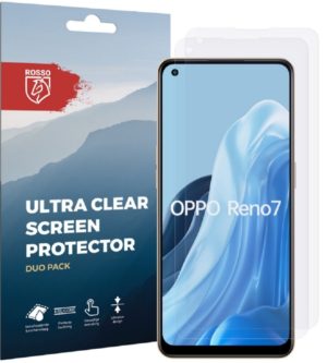 Rosso Ultra Clear Screen Protector - Μεμβράνη Προστασίας Οθόνης - Oppo Reno7 - 2 Τεμάχια (8719246375620) 109801