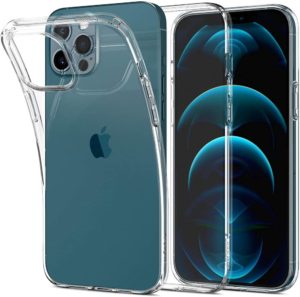 Spigen Θήκη Liquid Crystal Apple iPhone 12 Pro Max - Crystal Clear (ACS01613) ACS01613