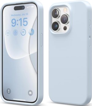 Elago Silicone Case - Premium Θήκη Σιλικόνης Apple iPhone 15 Pro - Light Blue (ES15SC61PRO-LBL) ES15SC61PRO-LBL