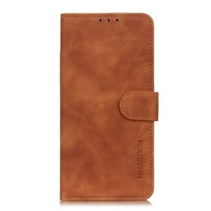 Θήκη Huawei P40 Pro KHAZNEH Vintage Style Leather Wallet-brown MPS14268