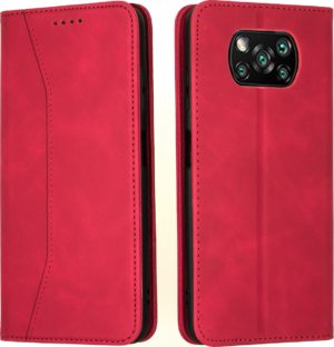 Bodycell Θήκη - Πορτοφόλι Xiaomi Poco X3 Pro / X3 NFC - Red (5206015063268) 81503