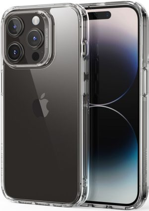 ESR Ice Shield Tempered Glass Case - Διάφανη Θήκη Apple iPhone 15 Pro Max - Clear (4894240173886) 115872