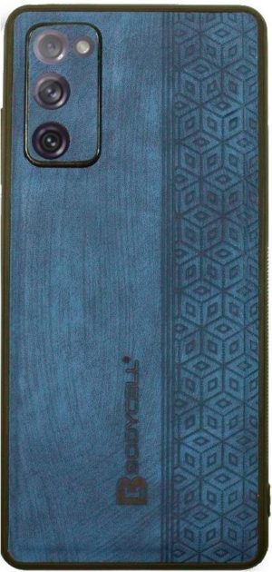 Bodycell Pattern Leather - Σκληρή Θήκη Samsung Galaxy S20 FE - Blue (5206015068713) BY-00033