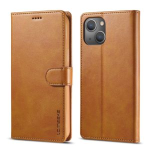 Θήκη iPhone 13 LC.IMEEKE Wallet leather stand Case-brown MPS15278