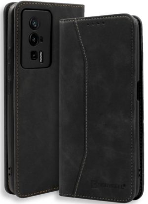 Bodycell Θήκη - Πορτοφόλι Xiaomi Poco F5 Pro - Black (5206015021756) 04-01158