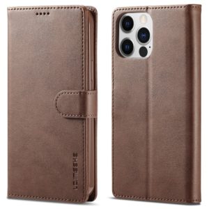 Θήκη iPhone 15 Pro LC.IMEEKE Wallet leather stand Case-Coffee MPS15918