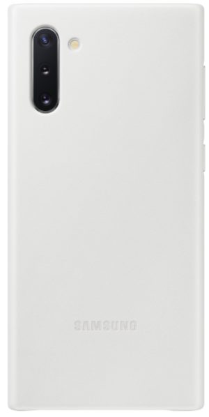Official Samsung Leather Cover - Δερμάτινη Θήκη Samsung Galaxy Note 10 - White (EF-VN970LWEGWW) 13013882