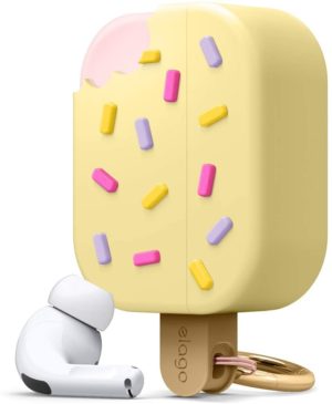 Elago AirPods Ice Cream Case - Θήκη Σιλικόνης για AirPods Pro 1st Gen - Yellow (EAPP-ICE-YE) EAPP-ICE-YE