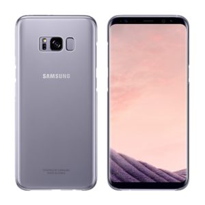 Samsung Official Ημιδιάφανη Σκληρή Θήκη Clear Cover Galaxy S8 Plus - Violet (EF-QG955CVEGWW) EF-QG955CVEGWW