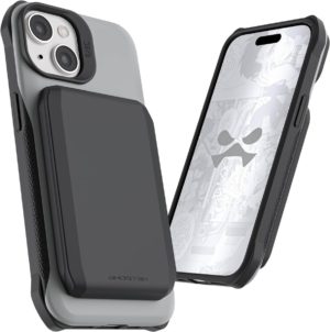 Ghostek Exec 6 - Ανθεκτική MagSafe Θήκη - Πορτοφόλι Apple iPhone 15 - Grey (GHOCAS3599) GHOCAS3599