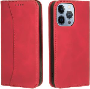 Bodycell Θήκη - Πορτοφόλι Apple iPhone 13 Pro Max - Red (5206015067013) 86802
