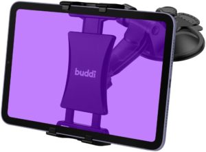 Buddi Tablet Holder for Car Dashboard / Windshield - Universal Ρυθμιζόμενη Βάση Στήριξης για Smartphone / Tablet με Βεντούζα για Ταμπλό / Παρμπρίζ Αυτοκινήτου - Black - 5 Έτη Εγγύηση (8719246384653) 114556