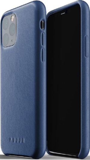 MUJJO Full Leather Case - Δερμάτινη Θήκη Apple iPhone 11 Pro - Blue (MUJJO-CL-001-BL) MUJJO-CL-001-BL