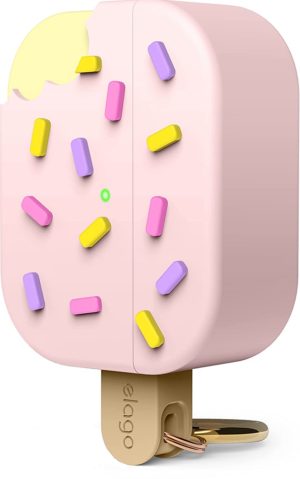 Elago AirPods Ice Cream Case - Θήκη Σιλικόνης για Apple AirPods Pro 2nd Gen - Lovely Pink (EAPP2-ICE-LPK) EAPP2-ICE-LPK