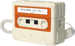 Elago Cassette Tape Case - Θήκη Σιλικόνης με Λουράκι Χειρός για Apple AirPods Pro 2nd Gen - Classic White (EAPP2TAPE-CWHRD+STR-IV) EAPP2TAPE-CWHRD+STR-IV