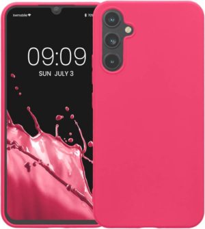 KWmobile Θήκη Σιλικόνης Samsung Galaxy A34 - Neon Pink (60809.77) 60809.77