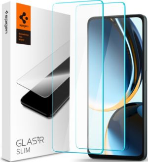 Αντιχαρακτικό Γυαλί Οθόνης - Samsung Galaxy A15 / A25 - Spigen GLAS.tR Slim Premium Tempered Glass - Clear - 2 Τεμάχια (AGL07447) AGL07447