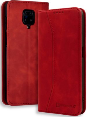 Bodycell Θήκη - Πορτοφόλι Xiaomi Redmi Note 9S / 9 Pro / 9 Pro Max - Red (5206015059735) 04-00478