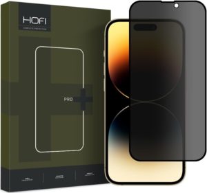 Hofi Anti Spy Pro+ Tempered Glass Privacy - Full Face Αντιχαρακτικό Γυαλί Προστασίας Απορρήτου Οθόνης - Apple iPhone 15 Pro Max - Black (9319456604672) 116538
