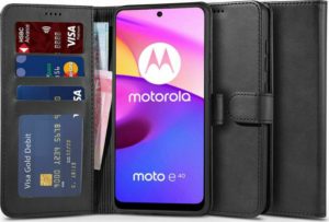 Tech-Protect Wallet 2 - Θήκη Πορτοφόλι Motorola Moto E40 / E20 - Black (9589046918964) 93054