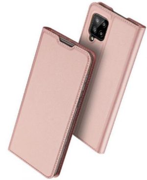 Duxducis SkinPro Θήκη Πορτοφόλι Samsung Galaxy A42 5G - Rose Gold (6934913057094) 76879