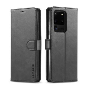Θήκη Samsung Galaxy S20 Ultra LC.IMEEKE Wallet Leather Stand-black MPS14236
