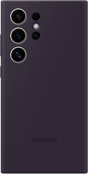 Θήκη Σιλικόνης - Samsung Galaxy S24 Ultra - Official Samsung Silicone Case - Dark Violet (EF-PS928TEEGWW) 13023320