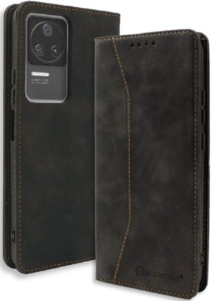 Bodycell Θήκη - Πορτοφόλι Xiaomi Poco F4 - Black (5206015000072) 04-00956