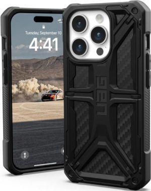 UAG Monarch - Ανθεκτική Θήκη Apple iPhone 15 Pro - Carbon Fiber (114278114242) 114278114242