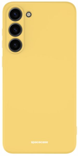 Spacecase Silicone Case - Θήκη Σιλικόνης Samsung Galaxy S23 Plus - Yellow (5905123475139) 118730