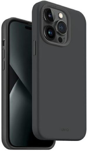 Uniq Lino Hue MagClick - Ανθεκτική Σκληρή Θήκη MagSafe με 2 x Πλαίσια Κάμερας - Apple iPhone 14 Pro - Grey (UNIQ-IP6.1P(2022)-LINOHMGRY) UNIQ-IP6.1P(2022)-LINOHMGRY