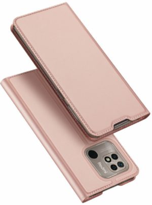 Duxducis SkinPro Θήκη Πορτοφόλι Xiaomi Redmi 10C - Pink (6934913039441) 111024