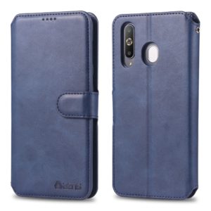 Θήκη Samsung Galaxy A40s AZNS Wallet Leather Stand-Blue MPS13624