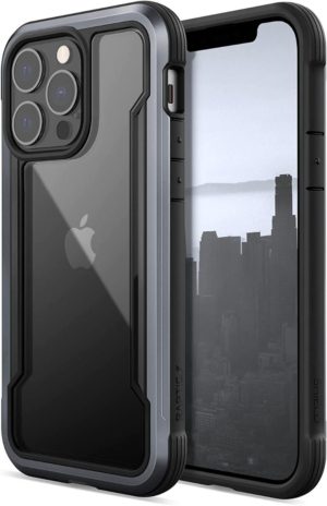 X-Doria Raptic Shield Pro Ανθεκτική Αντιμικροβιακή Θήκη Apple iPhone 13 Pro - Black (472722) 13017922