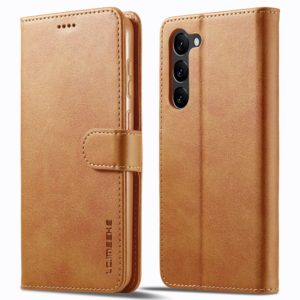 Θήκη Samsung Galaxy S23 Plus LC.IMEEKE Wallet Leather Stand- Brown MPS15781