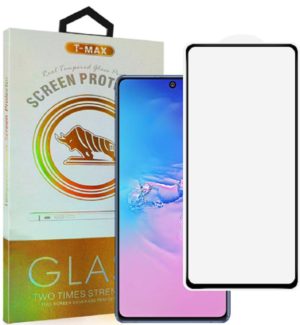 T-Max Premium 3D Tempered Glass Full Glue Fluid Despensing - Αντιχαρακτικό Γυαλί Οθόνης Samsung Galaxy S10 Lite - Black (5206015066207) 05-00133